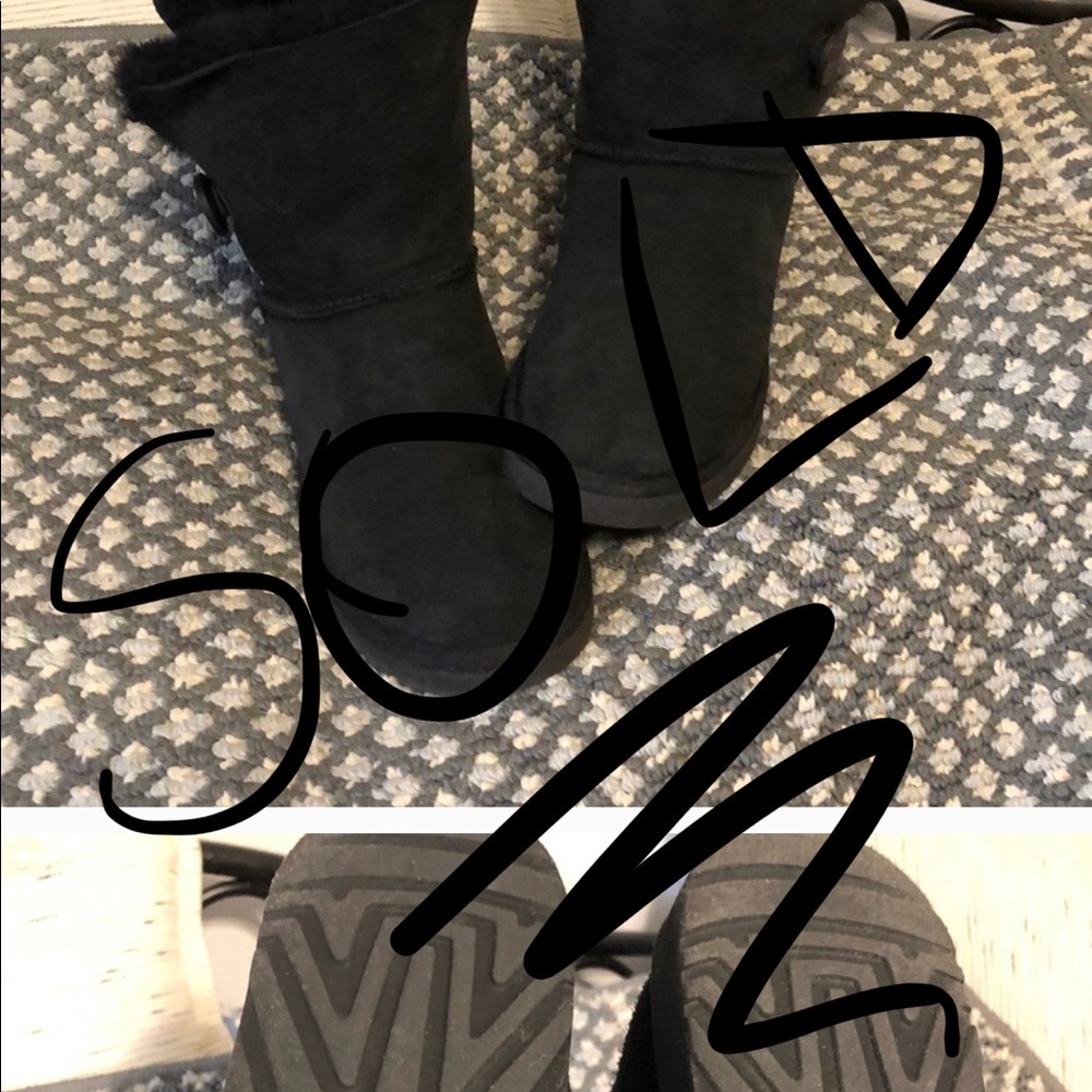 UGG Boots Sz 10 Black